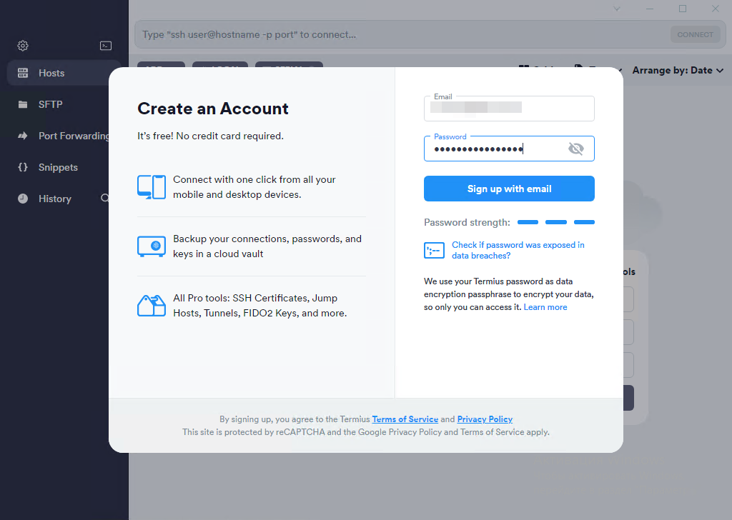 Подключение к Linux с помощью SSH