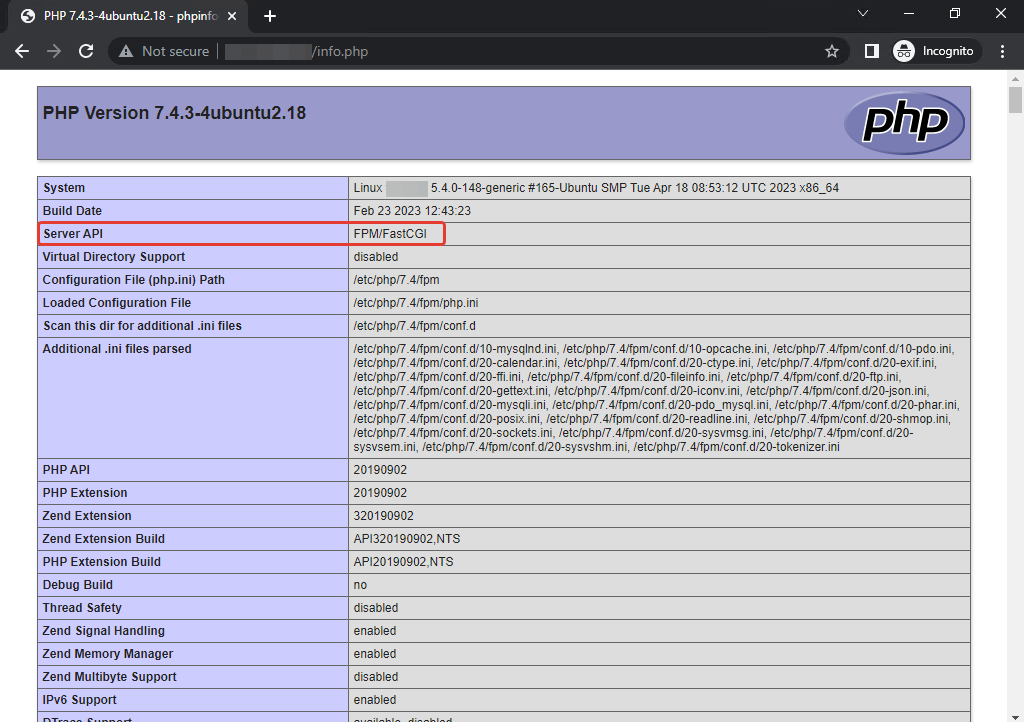 Установка и настройка LAMP на Ubuntu 20.04