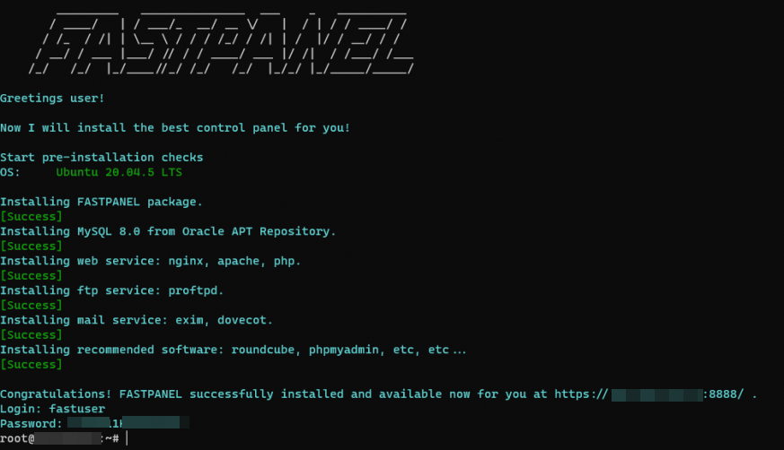 Как установить FASTPANEL на Linux сервере