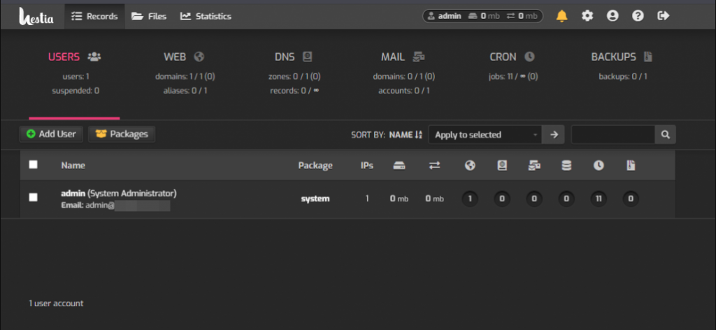 Как установить HestiaCP на Linux сервере