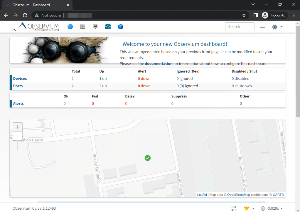 Установка мониторинга Observium на Ubuntu
