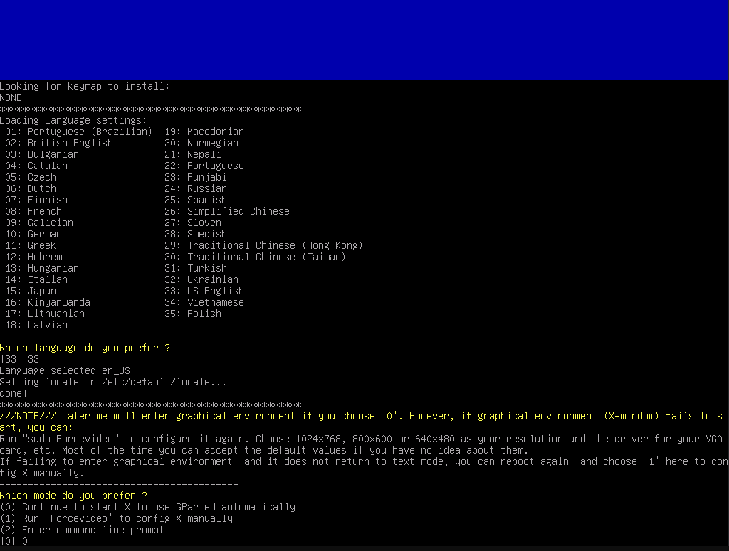 Увеличение диска на Linux при помощи gParted