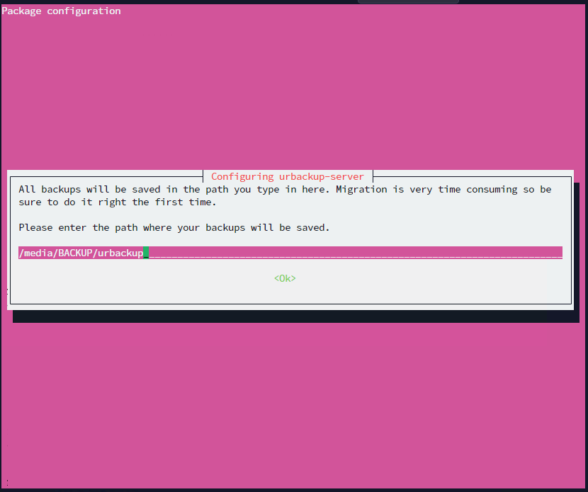 Установка сервера и клиента UrBackup в Ubuntu