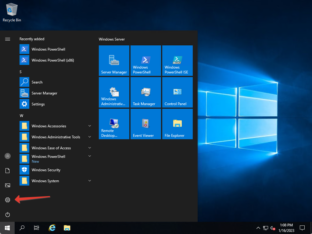 Настройка русского языка в Windows Server 2019